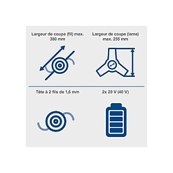 Scheppach BC-BCH380/40-X - Sans fil pas cher