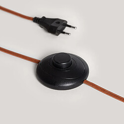Avis Ledkia Lampadaire Bois Kehna ILUZZIA Beige