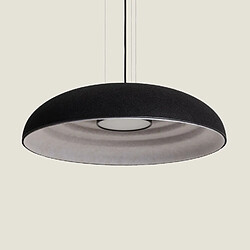 Avis Ledkia Suspension Acoustique LED 18W Feutre Misis-S Noir