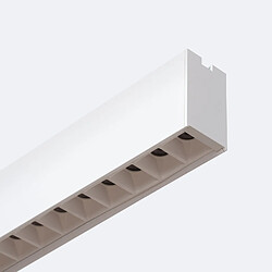 Acheter Ledkia Barre linéaire suspendue LED 120cm 40W Singe No Flicker Blanc CCT 2700K -