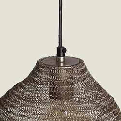 Ledkia Suspension Métal Milos L Argent pas cher
