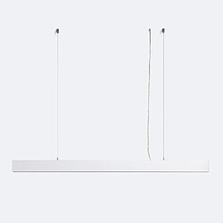 Avis Ledkia Barre Linéaire LED Suspendue 120cm 40W Swarm No Flicker Blanc CCT 2700K -