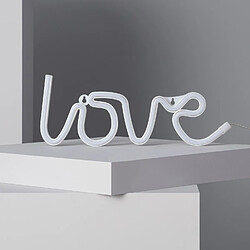 Acheter Ledkia Néon LED Love à Piles Rose
