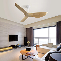 Acheter MIVRAY Ventilateur de plafond avec télécommandé, 6 vitesses réversible, ABS blanc