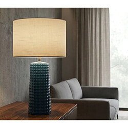 Paris Prix Lampe à Poser en Céramique Gliss 52cm Bleu pas cher