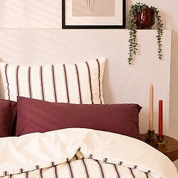 A demain Taie d'oreiller en Percale de coton bio - 50 x 75 cm - Violet pas cher
