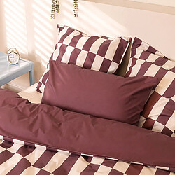 Avis A demain Taie d'oreiller en Percale de coton bio - 65 x 65 cm - Violet