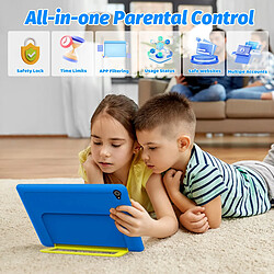 byxsb Tablette Enfant Android 16 10,1", 24 Go RAM, 64 Go ROM, Coque avec Support pas cher
