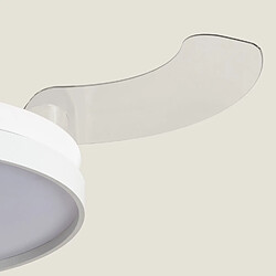 Acheter Ledkia Ventilateur de Plafond avec Éclairage Silencieux DC Pales Rétractables Kaios