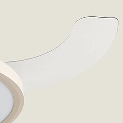 Acheter Ledkia Ventilateur de Plafond avec Éclairage Silencieux DC Pales rétractables Kleon