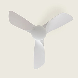 Acheter Ledkia Ventilateur de Plafond avec Éclairage Silencieux DC Ventos Blanc Télécommande