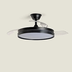 Ledkia Ventilateur de Plafond avec Éclairage Silencieux DC Pales Rétractables Kaios pas cher