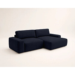 Avis Bestmobilier Tama - Canapé d'angle droit 4 places convertible avec coffre en tissu