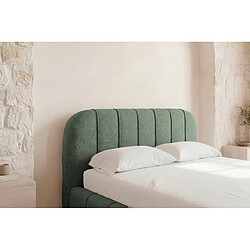 Acheter Casanova Lit coffre tissu texturé 160x200cm Vert