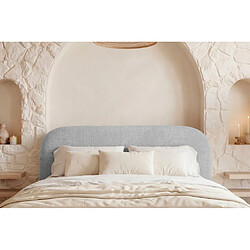 Avis Casanova Lit coffre tissu texturé 160x200cm Gris clair