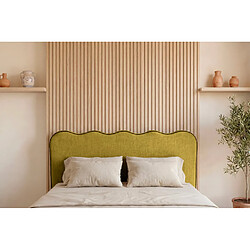 Avis Casanova Lit tissu lisse 200x200cm Moutarde
