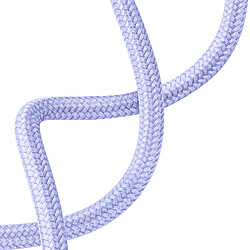Avizar Coque pour iPhone 16e en Silicone avec Cordon en Nylon Tressé Ajustable Lavande pas cher