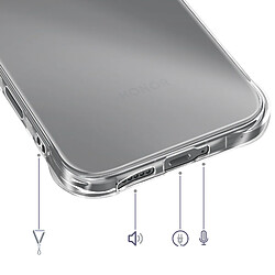Avizar Coque pour Honor 600 Lite Antichoc à Coins Bumper avec Verre Trempé Transparent pas cher