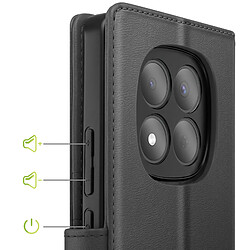 Acheter Mayaxess Étui Portefeuille 2 en 1 pour Redmi Note 15 avec Coque Détachable Noir