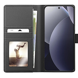 Mayaxess Étui Portefeuille 2 en 1 pour Redmi Note 15 Pro 4G avec Coque Détachable Noir pas cher