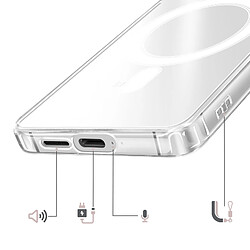 Acheter Avizar Coque Magsafe pour Galaxy S26 Edge Contour Souple Protection Rigide Transparent