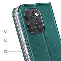 Avis Avizar Étui pour Moto G87 avec Porte-carte Magnétique et Fonction Support Vidéo Vert sapin