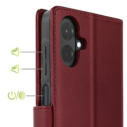 Acheter Mayaxess Étui Portefeuille 2 en 1 pour Galaxy A07 avec Coque Détachable Bordeaux
