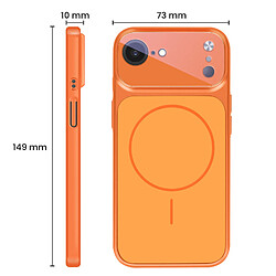 Avizar Coque pour iPhone 17e Orange pas cher