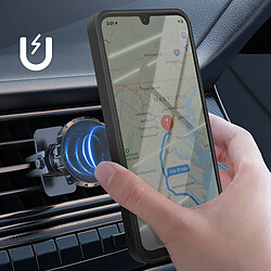 Avis Avizar Coque pour Galaxy A27 Protection Bi-matière avec Anneau Rotatif Noir