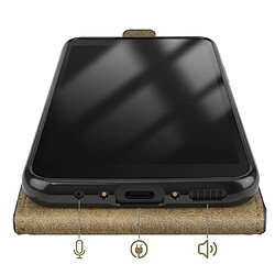 Acheter Avizar Étui à Clapet Vertical Magnétique pour Galaxy Xcover 5 avec Porte-carte Noir
