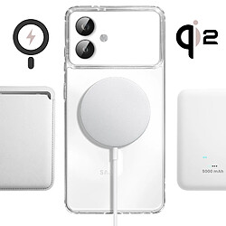 Avizar Coque Magsafe pour Galaxy S26 Edge Contour Souple Protection Rigide Transparent pas cher