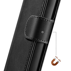 Acheter Zanaé Étui Portefeuille pour Galaxy A37 Édition Columbia avec Fonction Support Noir