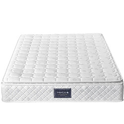 Acheter Lit Double Modenvie 140x200 cm avec matelas et tête de lit réglable