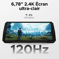 DOOGEE V40 Pro Bleu 5G Smartphone ,48Go/512Go,6.78" FHD+ 120Hz, Android 14, 8680mAh, 200MP pas cher