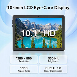 byxsb Tablette Android 16 10,1", 34 Go RAM, 128 Go ROM, Processeur Octa-Core pas cher