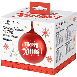 Avis BIGBEN EPOK - Boule de Noël lumineuse Bluetooth - Rouge