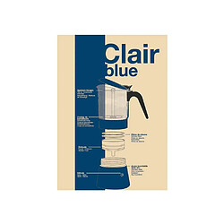 Acheter INOXIBAR Clair Blue Cafetière italienne à induction - 6 tasses - Valve sécurité
