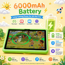 Acheter byxsb Tablette Enfant Android 16 10,1", 24 Go RAM, 128 Go ROM, Wi-Fi 6