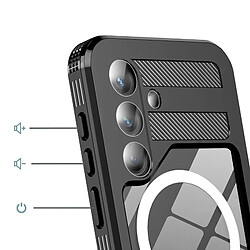 Avis Redpepper Coque MagSafe pour Galaxy S26 Etanche IP68 Antichute 2m avec Cordon Noir