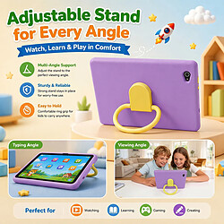 byxsb Tablette Enfant Android 16 10,1", 24 Go RAM, 128 Go ROM, Wi-Fi 6 pas cher