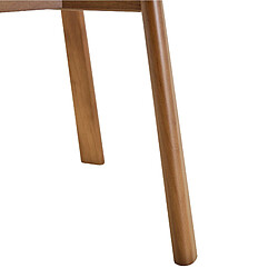 STILVORA 2 chaises de salle à manger 46,3/45/49 cm noires en bois d'hévéa ergonomiques pas cher