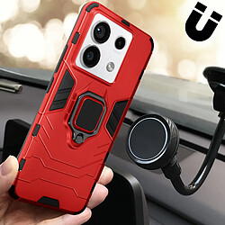 Avizar Coque Xiaomi Redmi Note 13 Pro Ring - Rouge pas cher