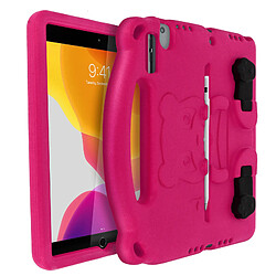 Avizar Coque Panda iPad 9/8/7 Enfant - Rose