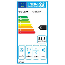 Glem GHC625IX - Inox - Occasion