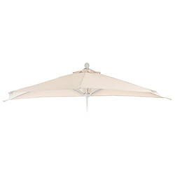 Mendler Toile de rechange parasol - Crème