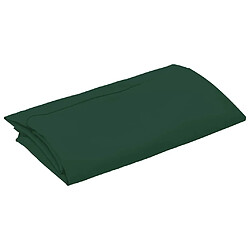 Avis vidaXL Tissu de remplacement - Vert 350 cm