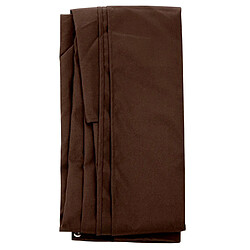 Mendler Toile de parasol rectangulaire - Brun