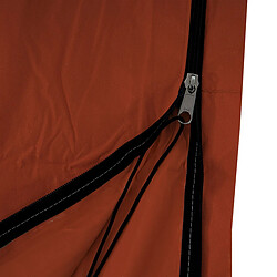 Avis Decoshop26 Housse de parasol - Terracotta