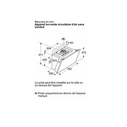 Bosch DWK81AN60 - Noir