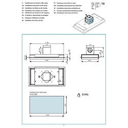 Falmec Alba 120 cm Blanc